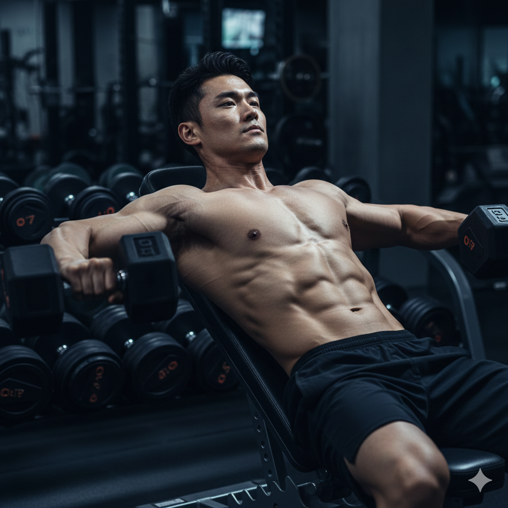 ダンベルフライ