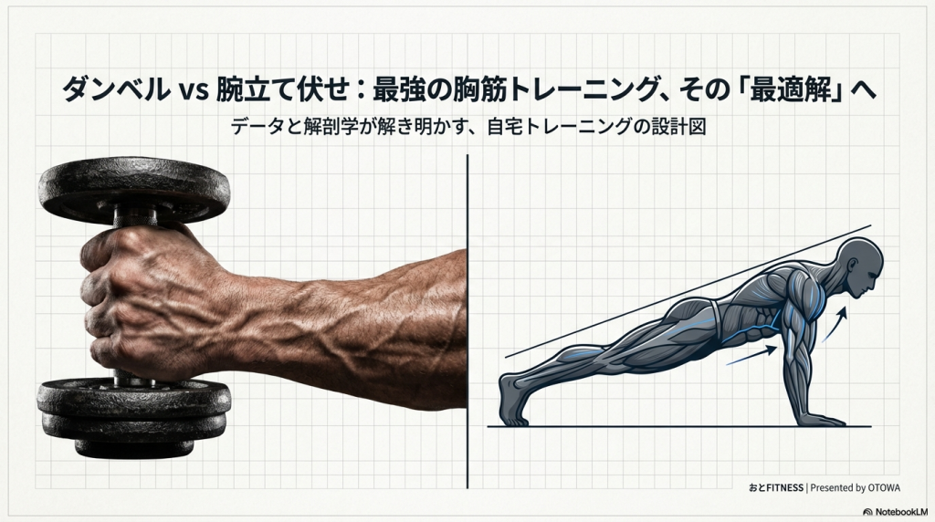 ダンベルと腕立て伏せどっちが効く？おすすめメニューも紹介！