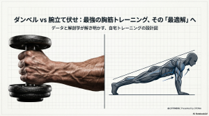 ダンベルと腕立て伏せどっちが効く？おすすめメニューも紹介！