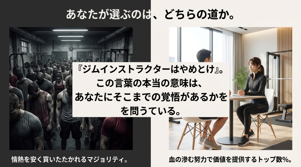 労働力として搾取されるかプロとして価値を提供するか