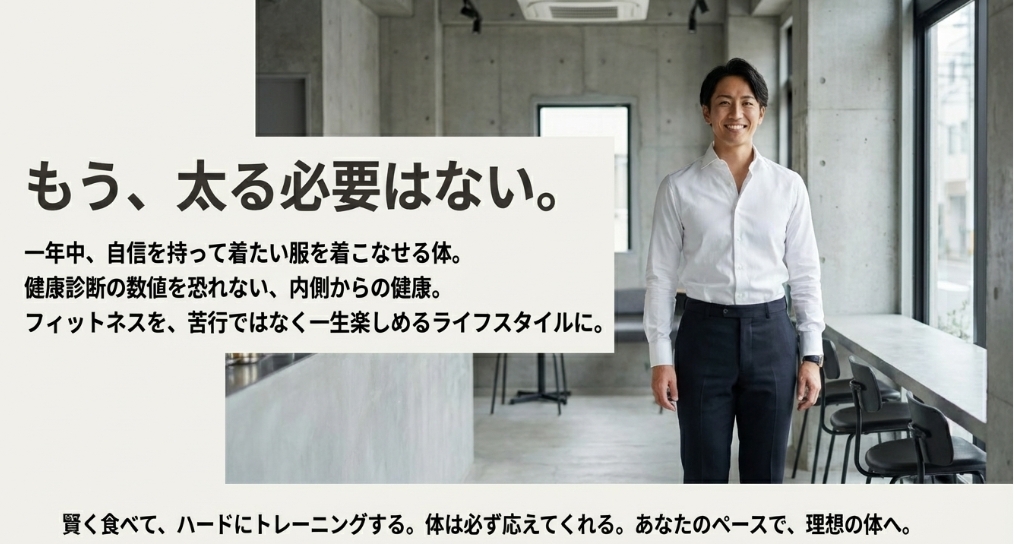 健康的で持続可能なフィットネスライフスタイルのイメージイラスト